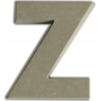 Obraz Písmeno Z z BETONU V:5 cm