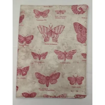 Obal na knihu nebo diář - 17 x 22,5 cm - Motýli