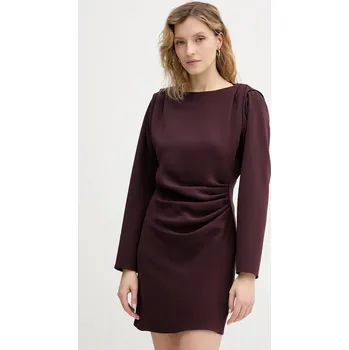 Dámské šaty Šaty Marella VOLTO 2613221141200 burgundské 93X, vel. 40