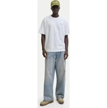 Pánské tričko Jack & Jones T-Shirt Earchive 12287990 Bílá Regular Fit XXL