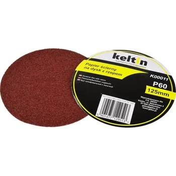 Brusný kotouč Geko Brusný papír na kotouč s suchým zipem 125 mm P60 (100/2000)