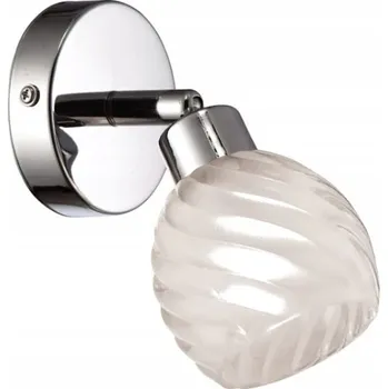 Nástěnné svítidlo Nástěnné svítidlo Kaja bílé, stříbrné G9 40 W