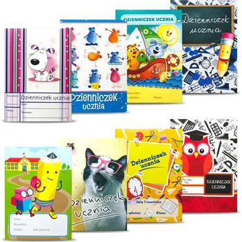 Zápisník Žákovský deníček 8 listů barevný MIX