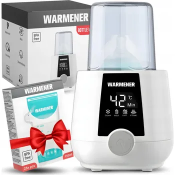 Ohřívač a sterilizátor Ohřívač lahví Warmener elektrický 250 W s funkcí sterilizace