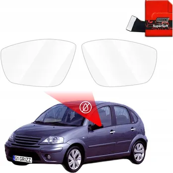 Polep vozidla Fólie proti dešti na zrcátka pro Citroen C3 (2002-2010)
