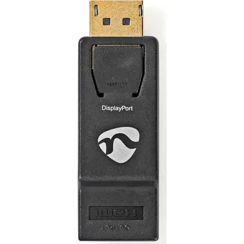 Video kabel NEDIS DisplayPort adaptér | DisplayPort Zástrčka | Výstup HDMI™ | 4K@30Hz | Pozlacené | Přímý | Kulatý | ABS | ABS | Antracit | Box