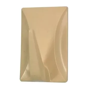 Věšák Háček samolepící QF typ 4, plast, slonová kost, 3ks