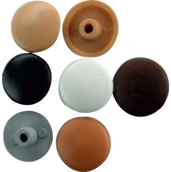 Nábytkové kování Krytka konfirmátu, třešeň, 25 ks