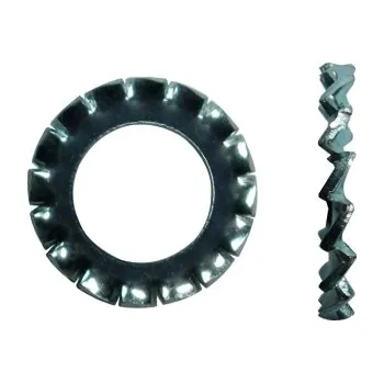 Matice Podložka vějířová M14, ZB, DIN 6798, 1ks