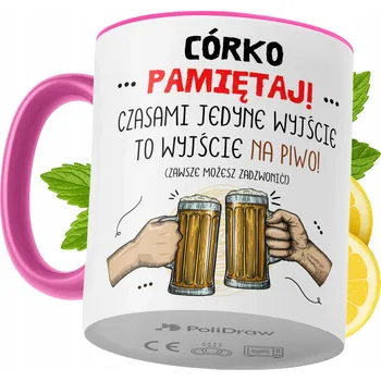 Hrnek Polidraw Hrnek Polidraw pro dceru keramika 330 ml