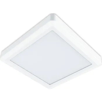 Čtvercová Stropní Svítidlo Kobi 22,5 x 22,5 cm bílá