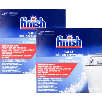 Hrubozrnná sůl do myčky Finish 8 kg