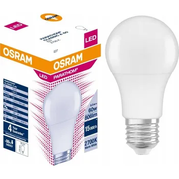 Žárovka OSRAM PARATHOM CL A FR 60 nestmívatelná 8,5W/827 E27