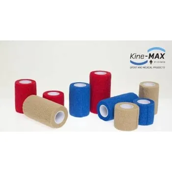 INTERGOS-CZ,s.r.o. Adhesivní obinadlo COBAN COPOLY COHESIVE / YELLOW BAND Rozměr: Modrá, 5cmx4,5m