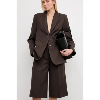 Dámské kalhoty Kalhoty Answear.LAB 69945.isr hnědá 89X, vel. M