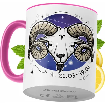 Hrnek Polidraw Hrnek Polidraw Zvěrokruhy keramika 330 ml