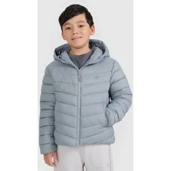 Chlapecká bunda dětská péřová bunda 4F JUNIOR 4FJRAW25TDJAM0819-25S 140