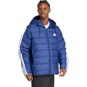 Pánská bunda adidas Essentials CLIMAWARM 3-Stripes modrá JX7771 pánská s