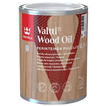 Olej na dřevo Tikkurila Tradiční olej na dřevo Valtti wood oil 1 l