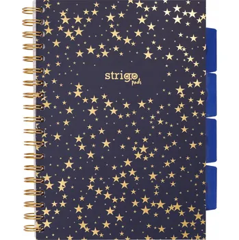 Sešit B5 s linkami Strigo, 100 listů
