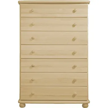 Komoda Nabytek-dreveny.cz Dřevěná komoda MAX 110 borovice masiv 85x125x42 cm Barevné provedení: Přírodní lakovaná