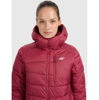 Dámská softshellová bunda Dámská péřová trekingová bunda s výplní Primaloft Silver 4F 4FRAW25TDJAF0792-60S m