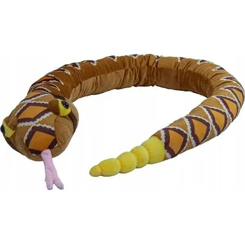 plyšák Chřestýš plyšový o délce 135 cm jako živý