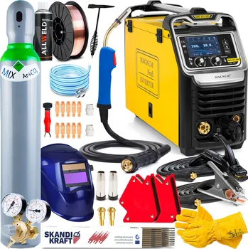 Svářečka Svářečka MIGOMAT MAGNUM MIG 221 DPS MAG TIG PULS SYNERGIE 200A Hliník 4R