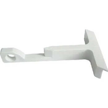 Zarážka do dveří, typ 6060, plast, bílá, 1ks