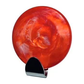 Háček samolepící QF typ 17 PK , nerez, plast - červená perleť, LUXURY EDITION,1ks