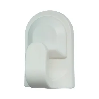 Věšák Háček samolepící QF typ 1952, bílá, plast, 2ks