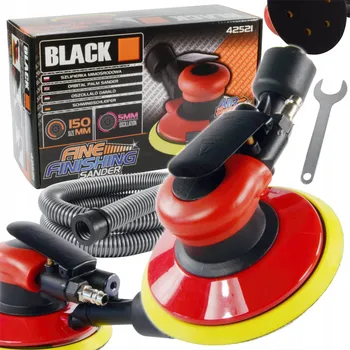 excentrická bruska BLACK Pneumatická excentrická bruska 150 mm