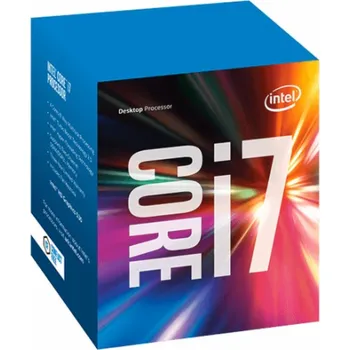 Procesor Intel Core i7 7700 - 3.6 GHz - 4 jádra - 8 vláken - 8 MB vyrovnávací paměť - LGA1151 Socket - OEM