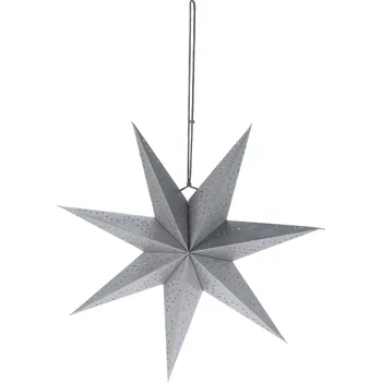 Vánoční dekorace Home Styling Collection Dekorace na okno, papírová hvězda, 45 cm
