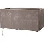 Deroma květináč Casseta Millennium 79 cm pískově šedá