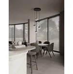 Moderní lustr Orenda 5 Černá