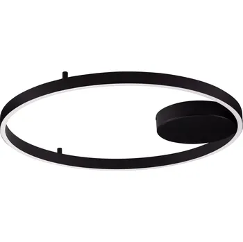 LED stmívatelné černé designové stropní svítidlo Hedra 60W