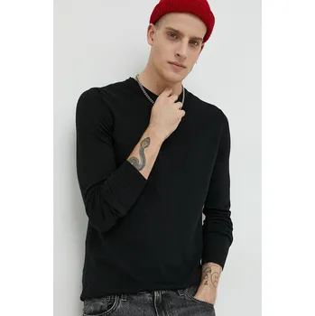 Pánský svetr Vlněný svetr HUGO San Cedric-M1 50476832 černá 99X, vel. M