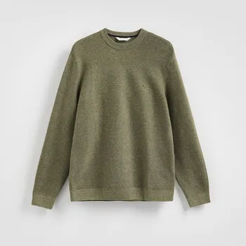 Pánský svetr Reserved - Svetr s příměsí lyocellu - tmavě zelená - 052FR-79M - 052FR-79M-XL