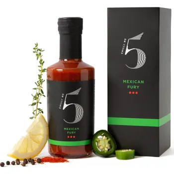 Gurmánská chilli omáčka MEXICAN FURY 200 ml, Chilli No5