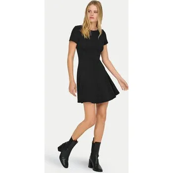 Dámské šaty ONLY Každodenní šaty Kenya 15370506 Černá Regular Fit XL
