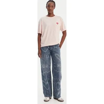 Pánské džíny HUGO Jeansy Gamala 50553051 Modrá Baggy Fit 30_32