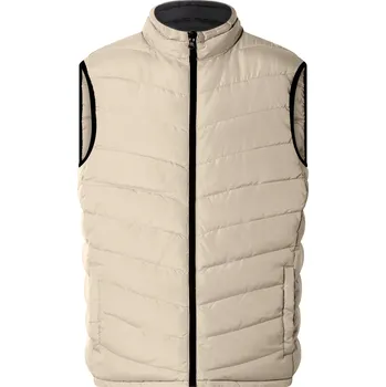Pánská bunda esmara Men Pánská oboustranná vesta (černá/béžová, S (44/46))