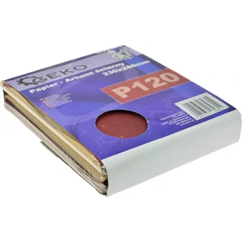 Geko Papír – brusný list 230 x 280 mm P120 (100/1000)