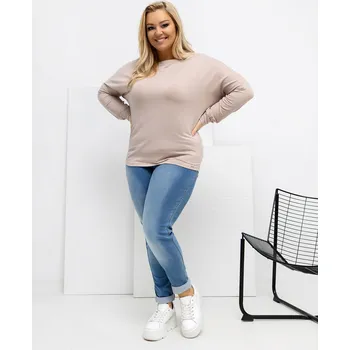 Dámská halenka Halenka RV BZ A 163.09 béžová jedna velikost