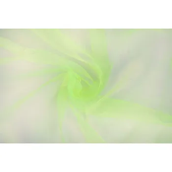 Organza svítivě zelená 0400/314