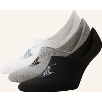 Dámské punčochy Polo Ralph Lauren Pánská Ponožky, Sada 2 Párů, 001 black /...