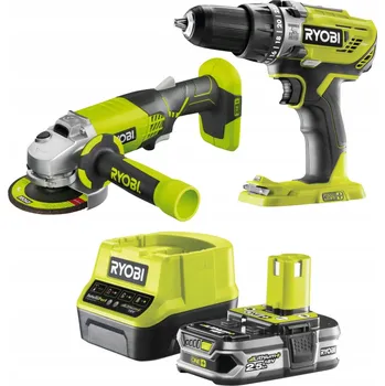 Sada nářadí RYOBI Sada nářadí 2 kusy + Akumulátor 2,5 Ah + Nabíječka 18V