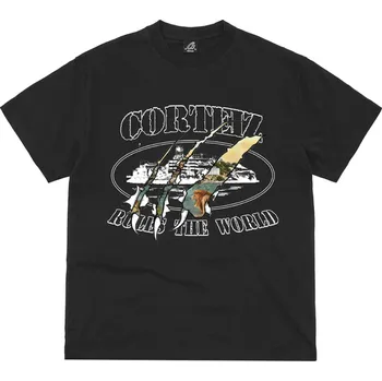 Pánské tenisky Corteiz Narnia Rip Tee Black XL