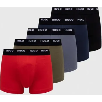 Boxerky HUGO 5-pack 50479944 modrá 55A, vel. S